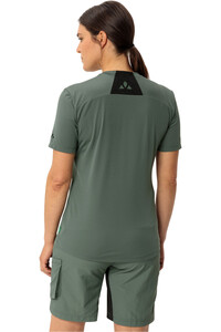 Vaude camiseta ciclismo mujer Women's Qimsa Logo Shirt vista trasera