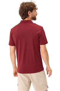 Vaude camiseta montaña manga corta hombre Men's Essential Polo Shirt vista trasera