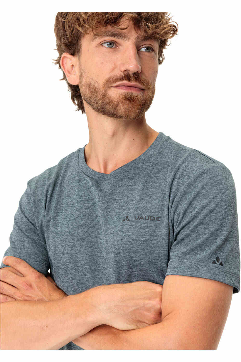 Vaude camiseta montaña manga corta hombre Men's Essential T-Shirt vista detalle