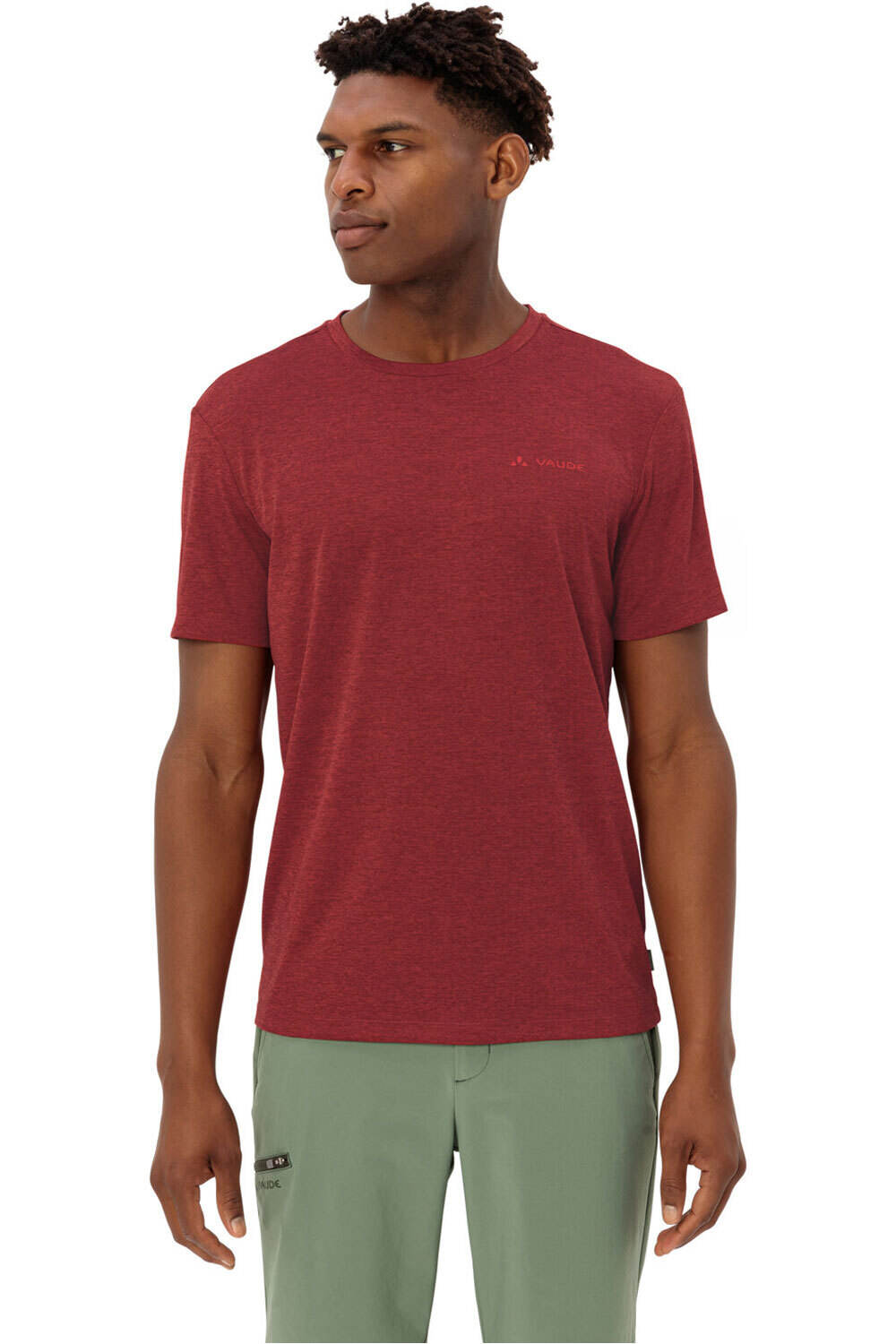 Vaude camiseta montaña manga corta hombre Men's Essential T-Shirt vista frontal