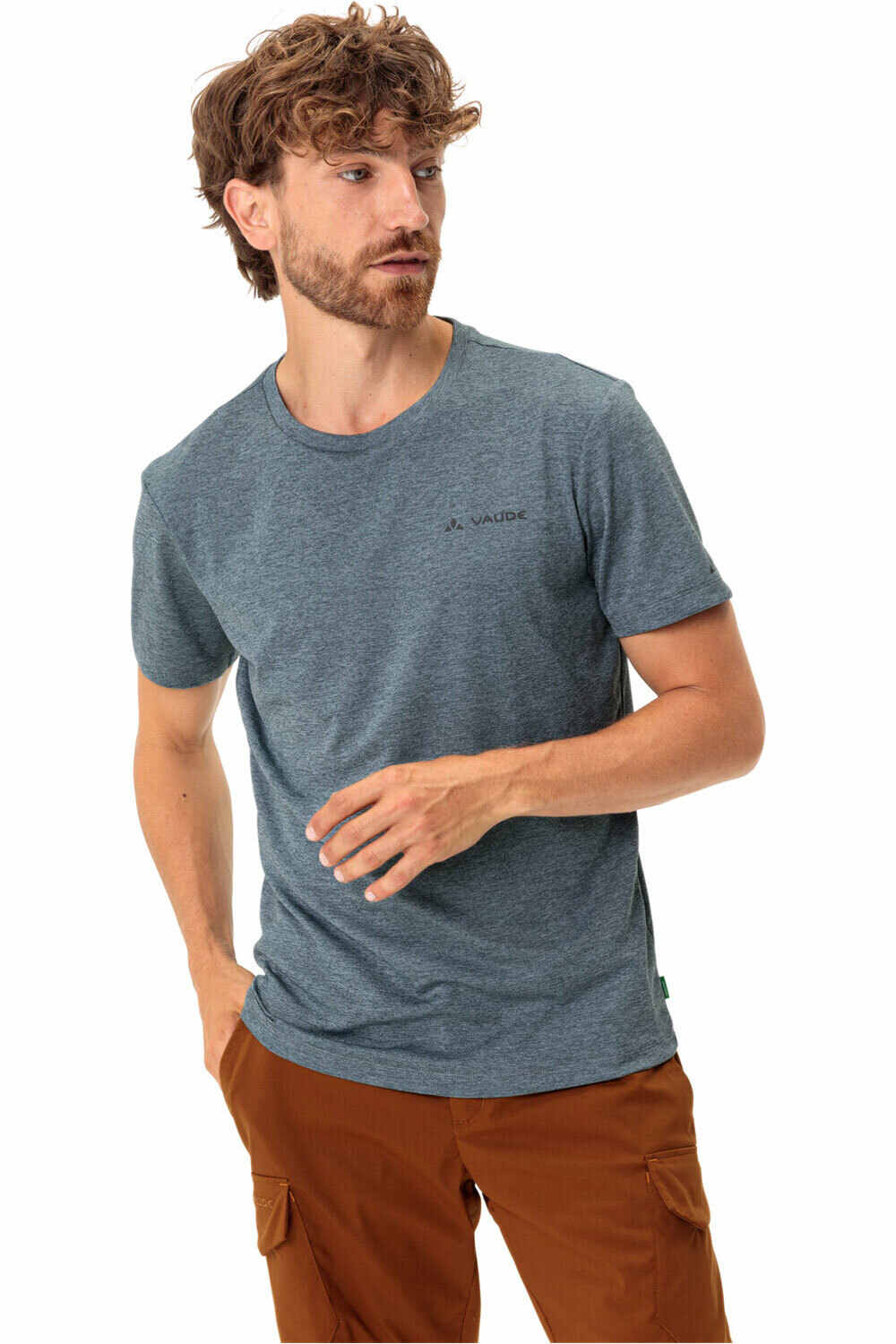 Vaude camiseta montaña manga corta hombre Men's Essential T-Shirt vista frontal
