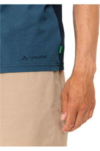 Vaude camiseta montaña manga corta hombre Men's Nevis Shirt III vista detalle