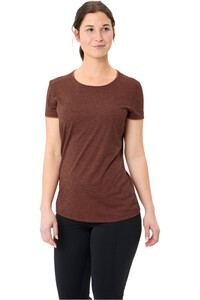 Vaude camiseta montaña manga corta mujer Women's Essential T-Shirt vista detalle