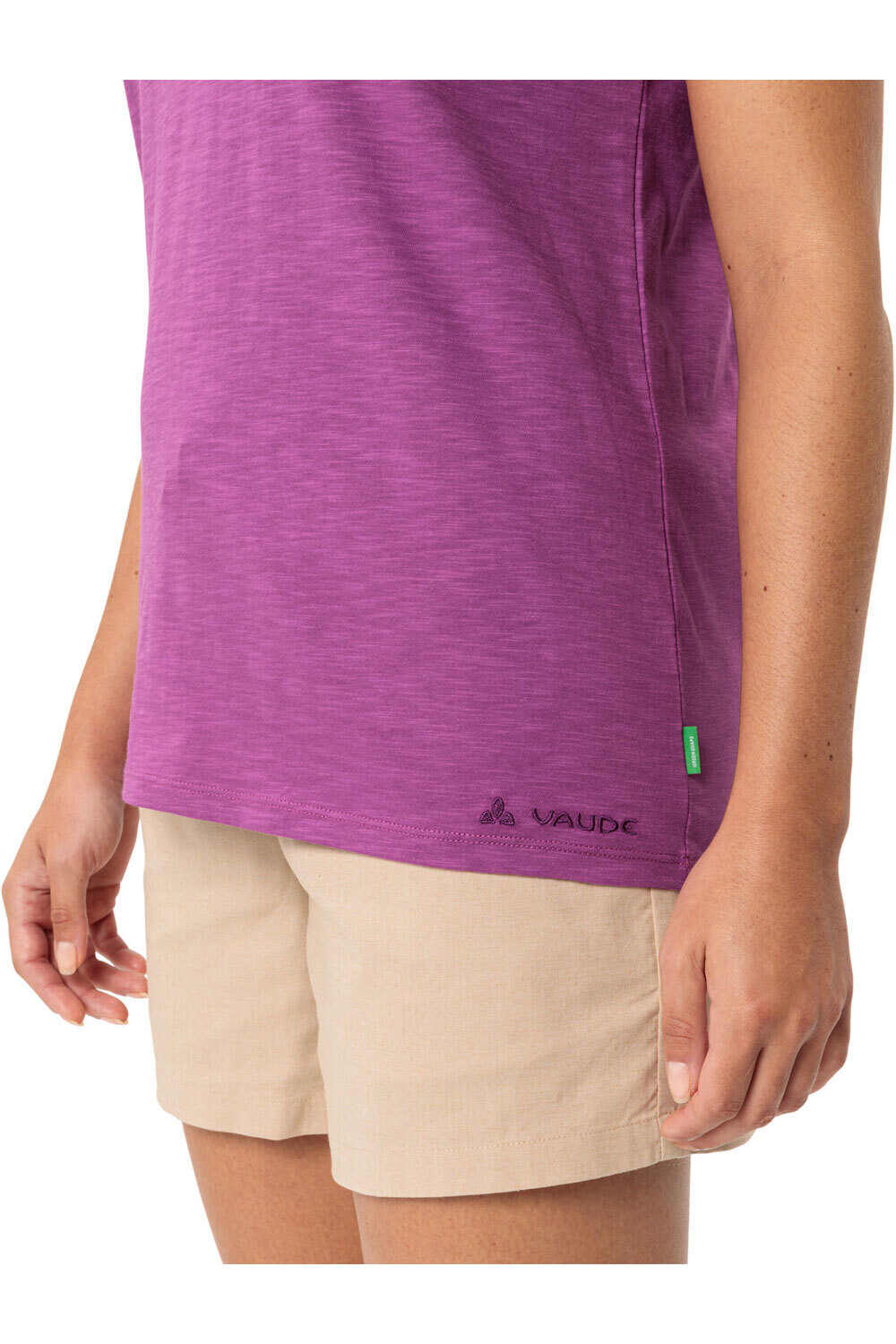 Vaude camiseta montaña manga corta mujer Women's Moja T-Shirt IV vista detalle