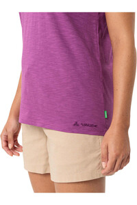 Vaude camiseta montaña manga corta mujer Women's Moja T-Shirt IV vista detalle