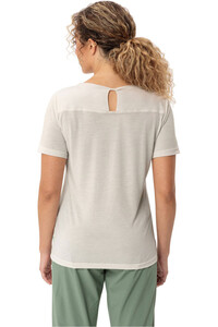 Vaude camiseta montaña manga corta mujer Women's Skomer Hiking T-Shirt II vista trasera