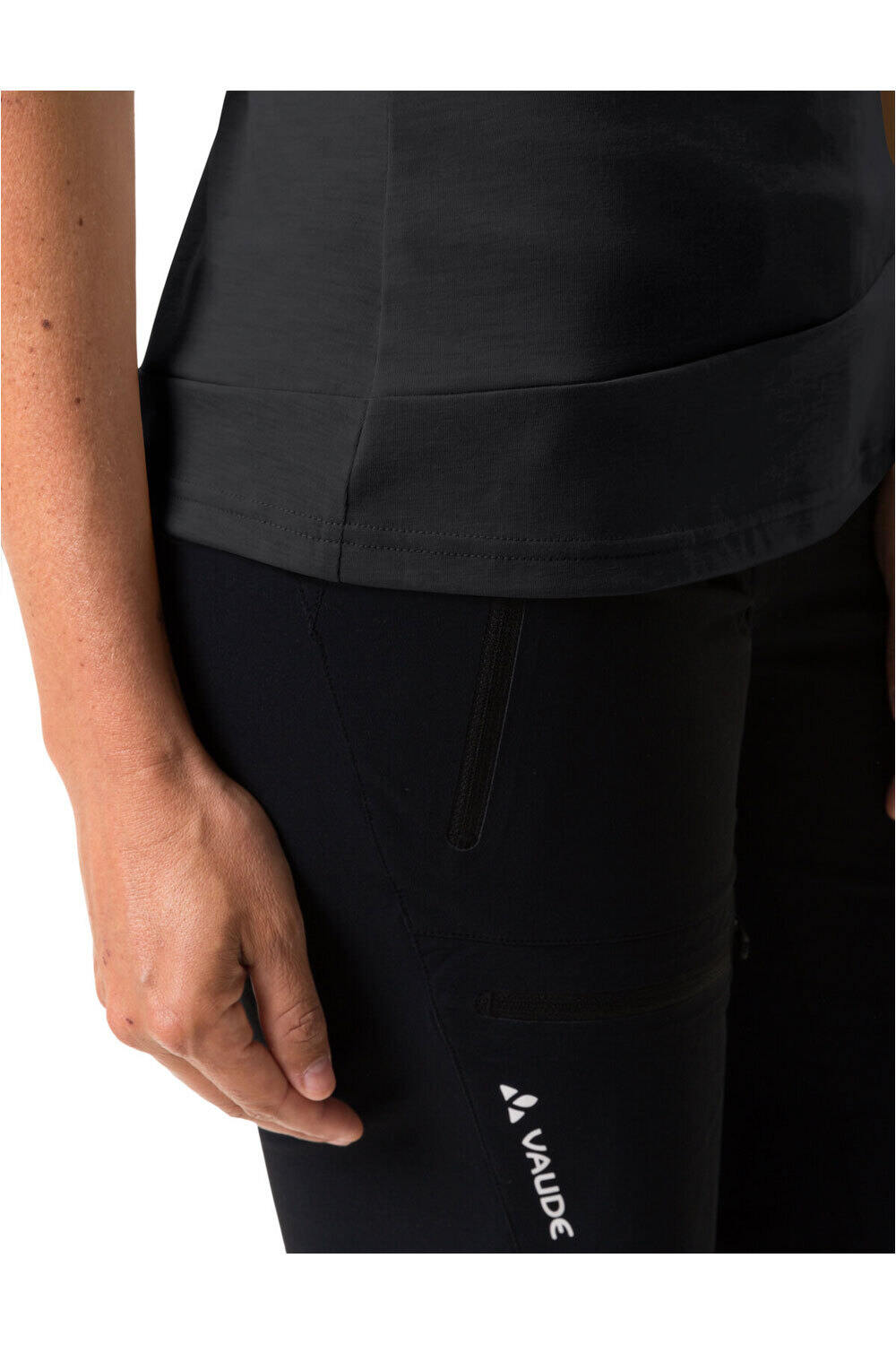 Vaude camiseta montaña manga corta mujer Women's Sveit Shirt vista detalle