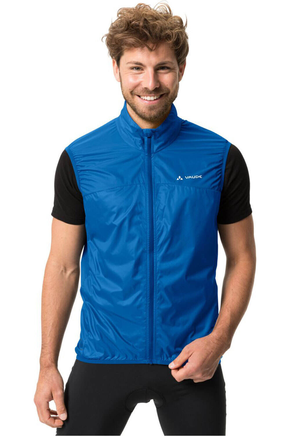 Vaude chaleco ciclismo cortavientos Men's Matera Air Vest vista frontal