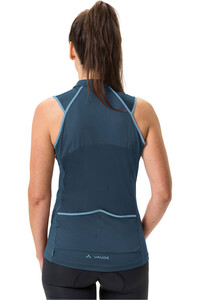 Vaude chaleco ciclismo Women's Posta FZ Tricot SL vista trasera