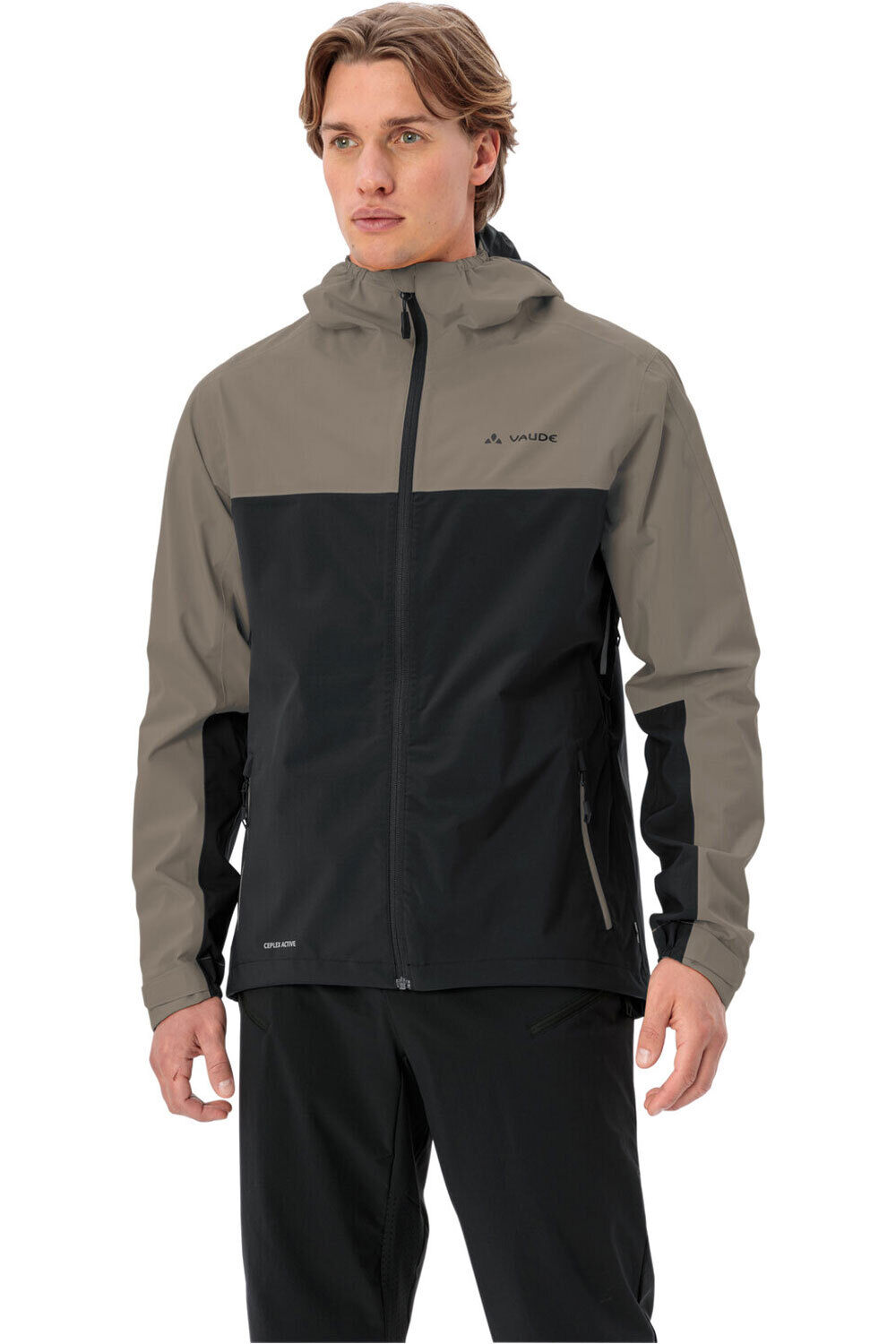 Vaude chaqueta impermeable ciclismo hombre Men's Moab Rain Jacket vista frontal