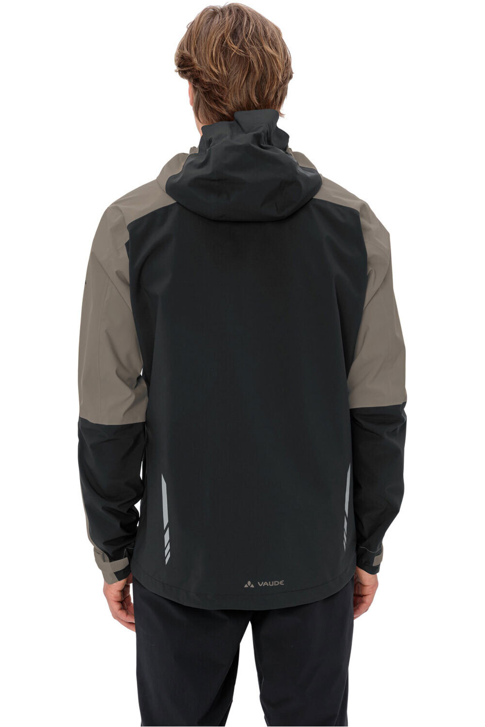 Vaude chaqueta impermeable ciclismo hombre Men's Moab Rain Jacket vista trasera