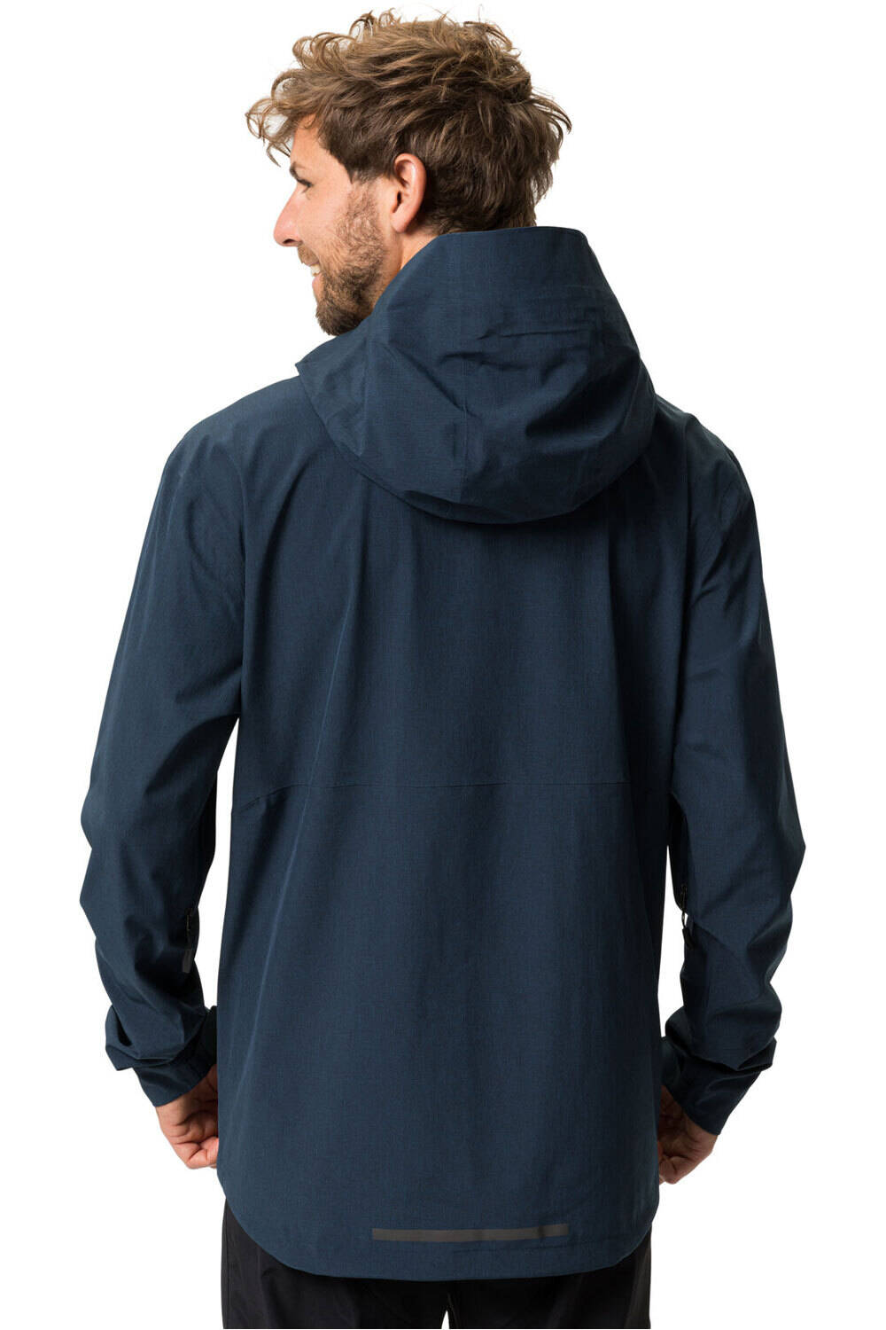 Vaude chaqueta impermeable ciclismo hombre Men's Yaras Rain Jacket II vista trasera