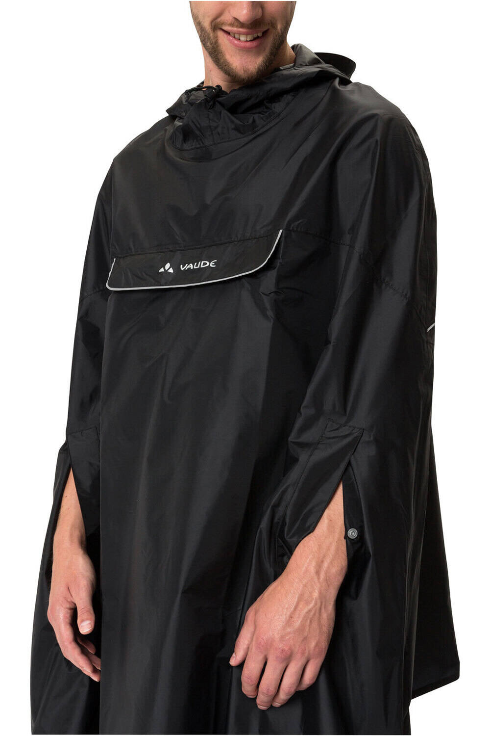 Vaude chaqueta impermeable ciclismo hombre Valdipino Poncho 03