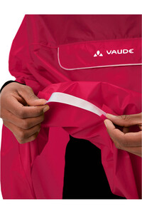 Vaude chaqueta impermeable ciclismo hombre Valdipino Poncho vista detalle