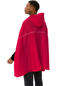 Vaude chaqueta impermeable ciclismo hombre Valdipino Poncho vista trasera