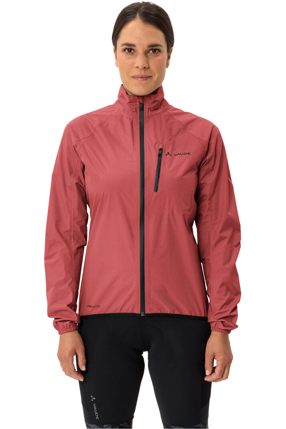 Vaude chaqueta impermeable ciclismo mujer Women's Drop Jacket III vista frontal