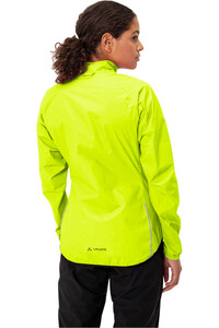 Vaude chaqueta impermeable ciclismo mujer Women's Drop Jacket III vista trasera