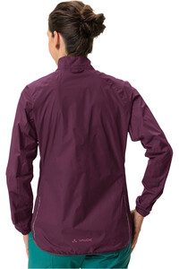 Vaude chaqueta impermeable ciclismo mujer Women's Drop Jacket III vista trasera