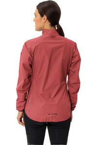 Vaude chaqueta impermeable ciclismo mujer Women's Drop Jacket III vista trasera
