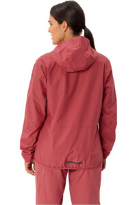 Vaude chaqueta impermeable ciclismo mujer Women's Loamer Rain Jacket vista trasera