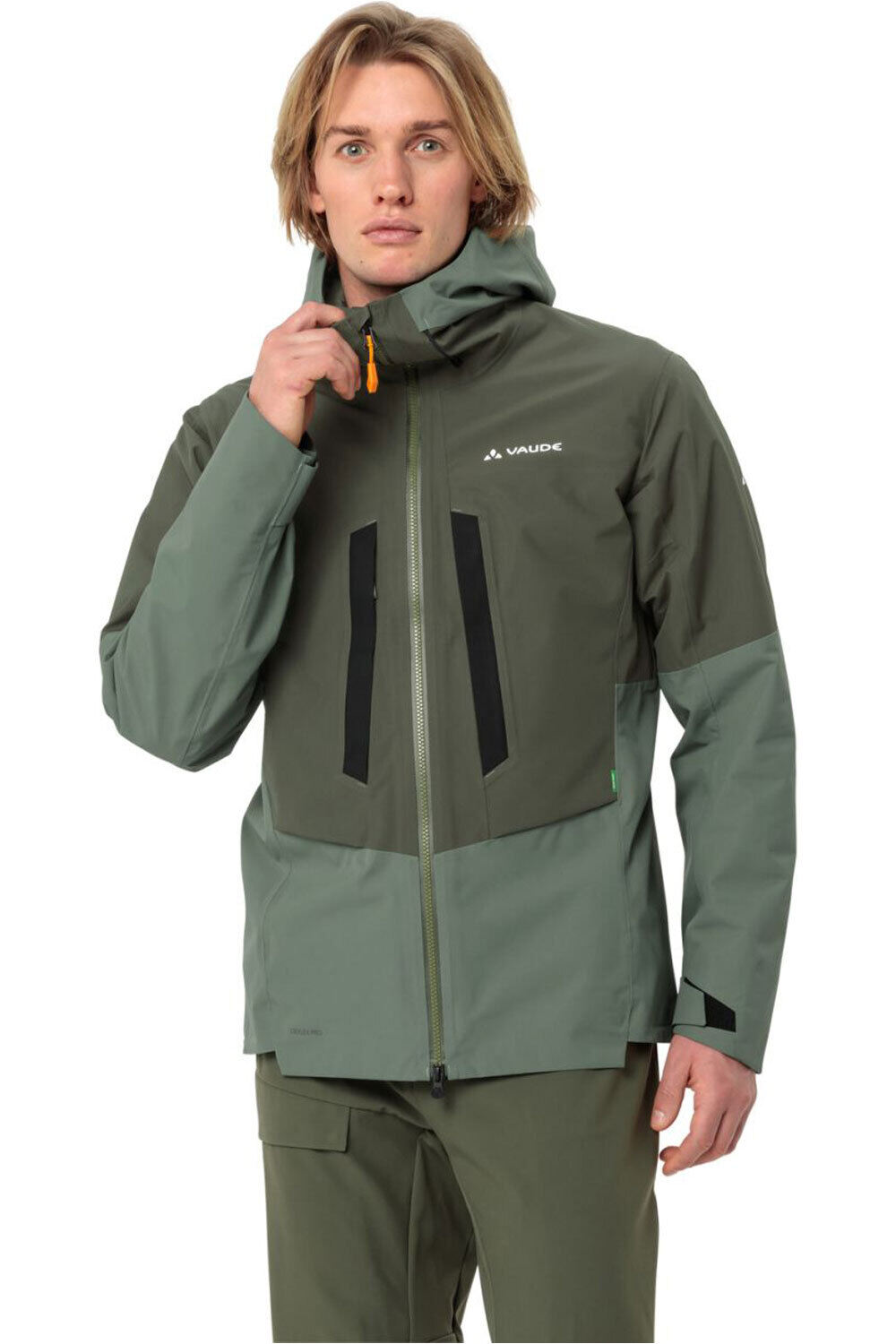 Vaude chaqueta impermeable hombre Men's Monviso 2,5L Jacket vista frontal