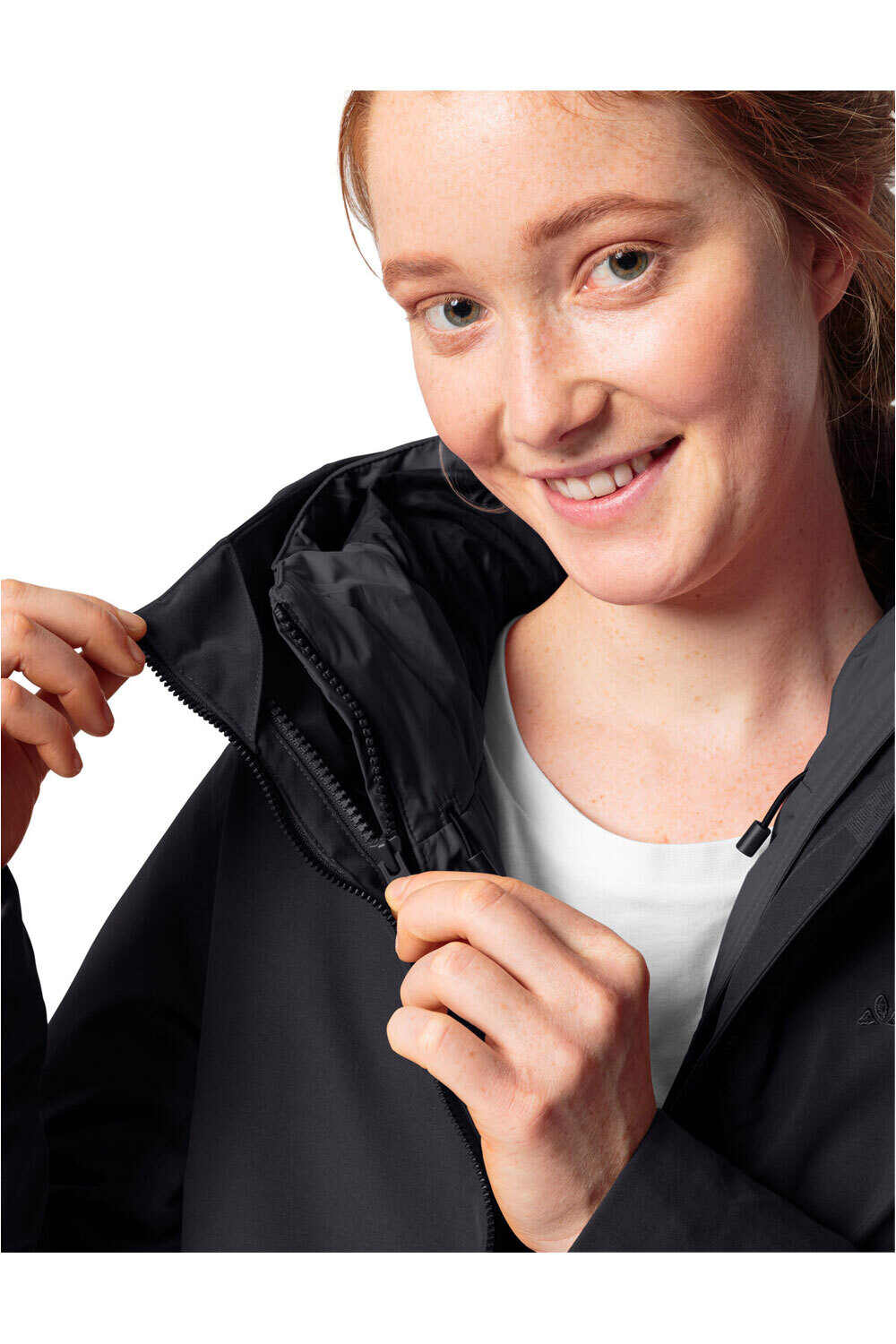 Vaude chaqueta impermeable insulada mujer Women's Annecy 3in1 Coat III 03