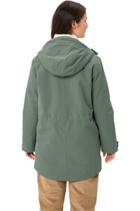 Vaude chaqueta impermeable insulada mujer Women's Manukau Parka III vista trasera