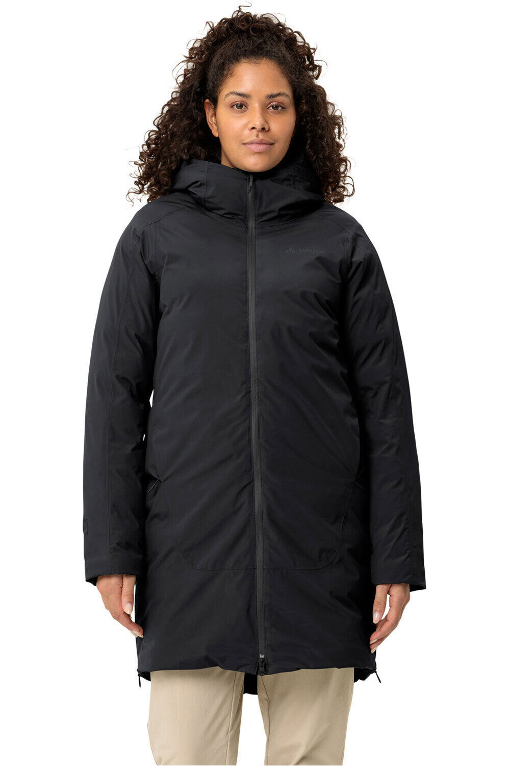 Vaude chaqueta impermeable insulada mujer Women's Mineo Coat IV vista frontal
