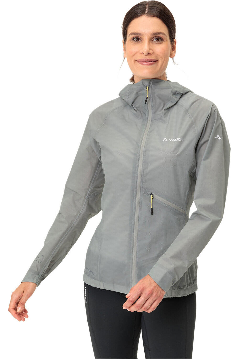 Vaude chaqueta impermeable mujer Women's Scopi 2,5L LW Jacket vista frontal