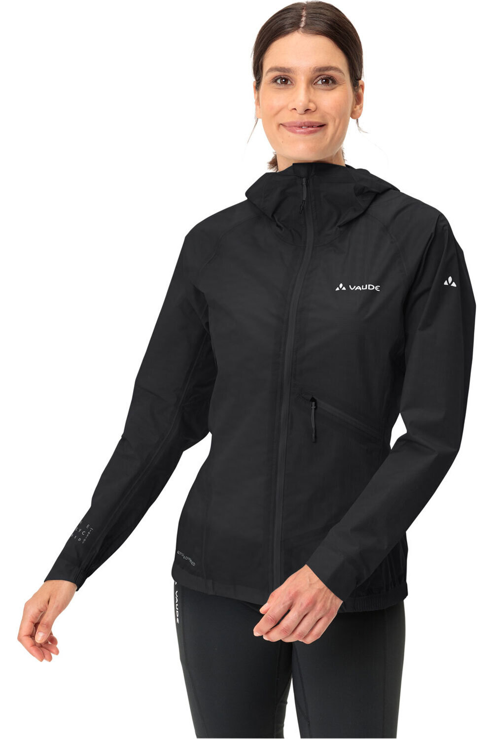 Vaude chaqueta impermeable mujer Women's Scopi 2,5L LW Jacket vista frontal