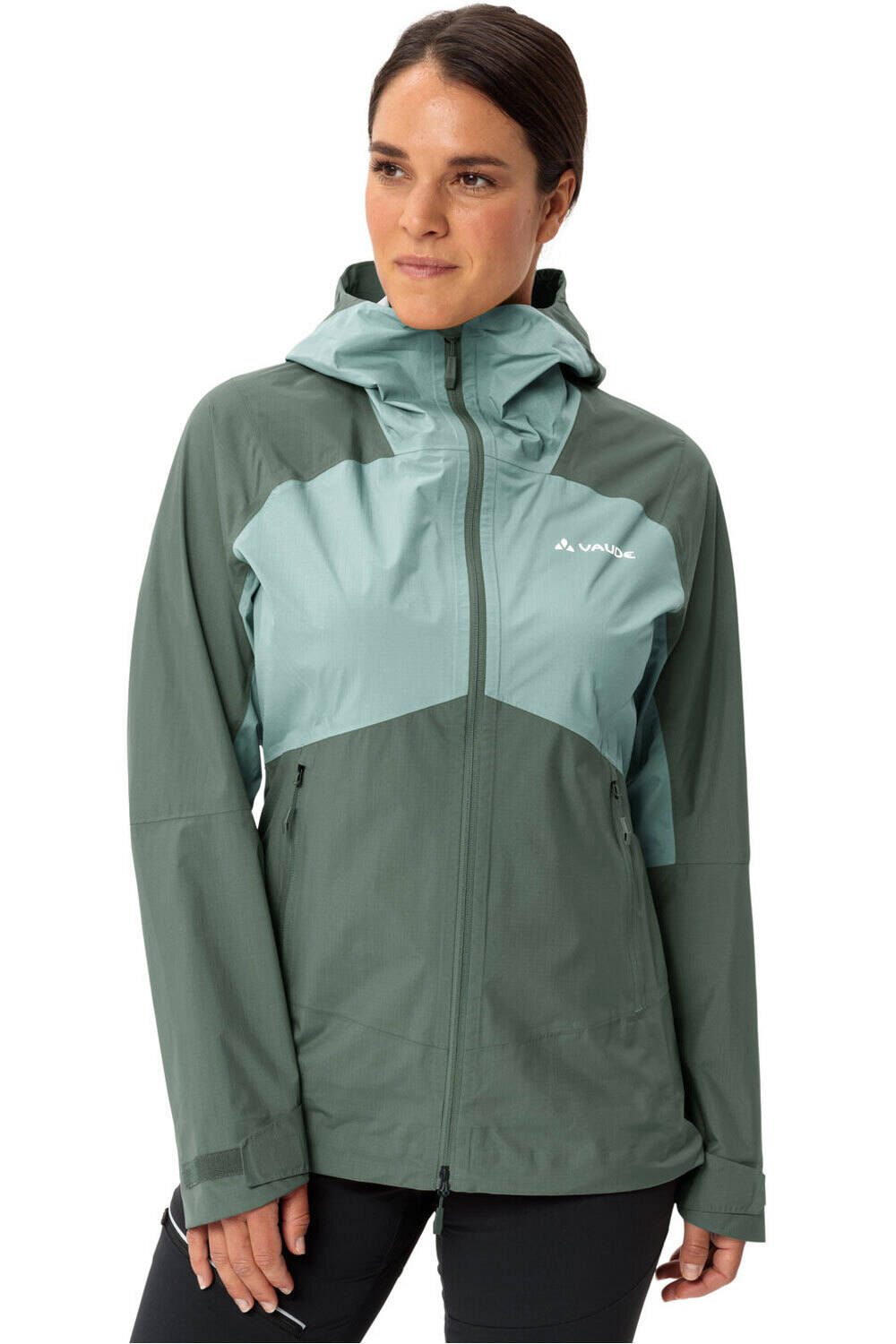 Vaude chaqueta impermeable mujer Women's Simony 2,5L Jacket V vista frontal