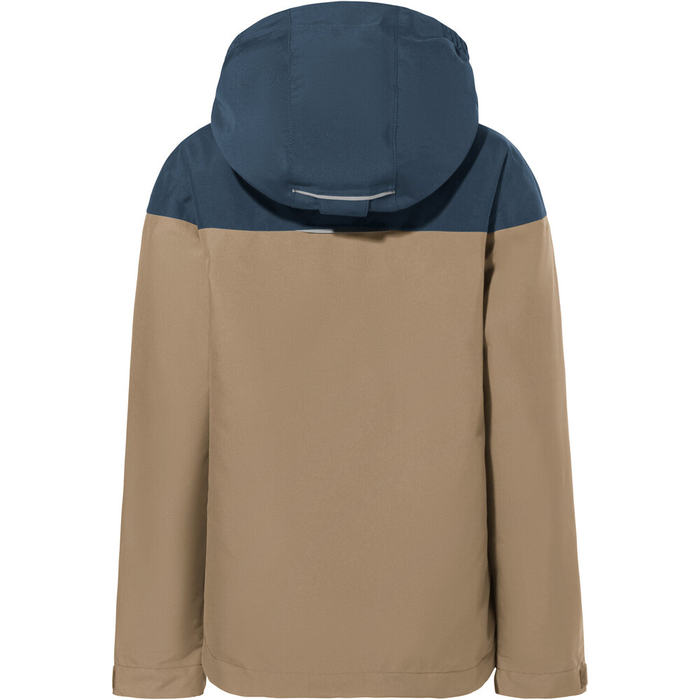 Vaude chaqueta impermeable niño Kids Lulea 2L Padded Jacket vista trasera