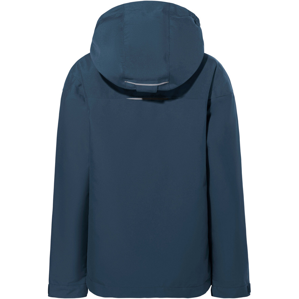 Vaude chaqueta impermeable niño Kids Lulea 2L Padded Jacket vista trasera