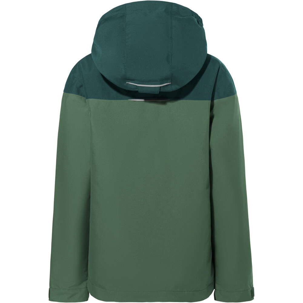 Vaude chaqueta impermeable niño Kids Lulea 2L Padded Jacket vista trasera