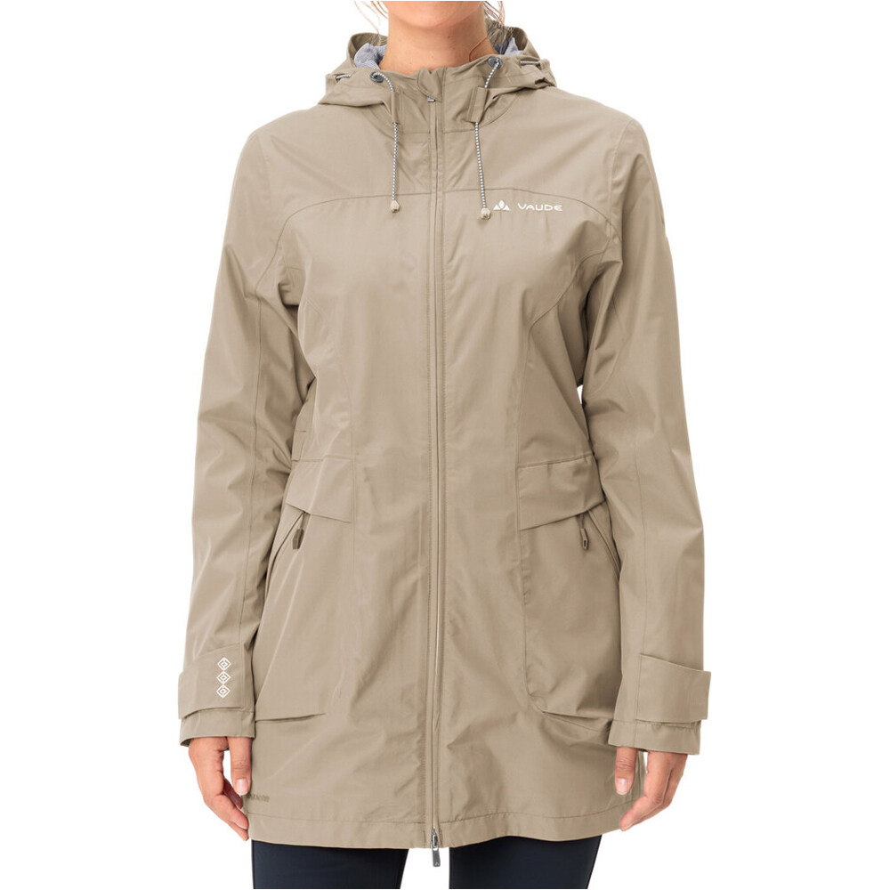Vaude chaqueta outdoor mujer Women's Skomer Parka II vista frontal