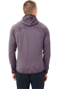 Vaude chaqueta softshell hombre Men  s Tekoa Fleece Jacket II vista trasera