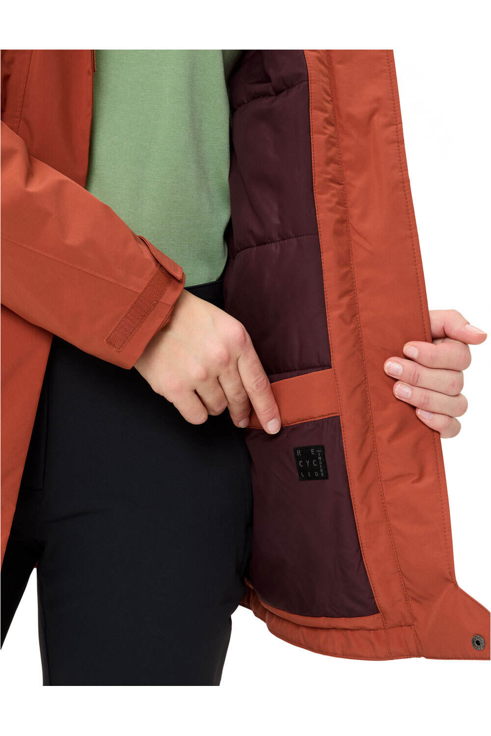 Vaude chaqueta softshell mujer Women's Rosemoor Padded Parka 04