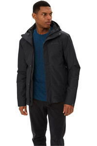 Vaude cortavientos ciclismo hombre Men's Cyclist Warm Rain Jacket II vista detalle