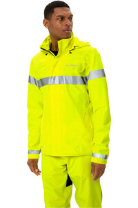 Vaude cortavientos ciclismo hombre Men's Luminum Rain Jacket vista detalle