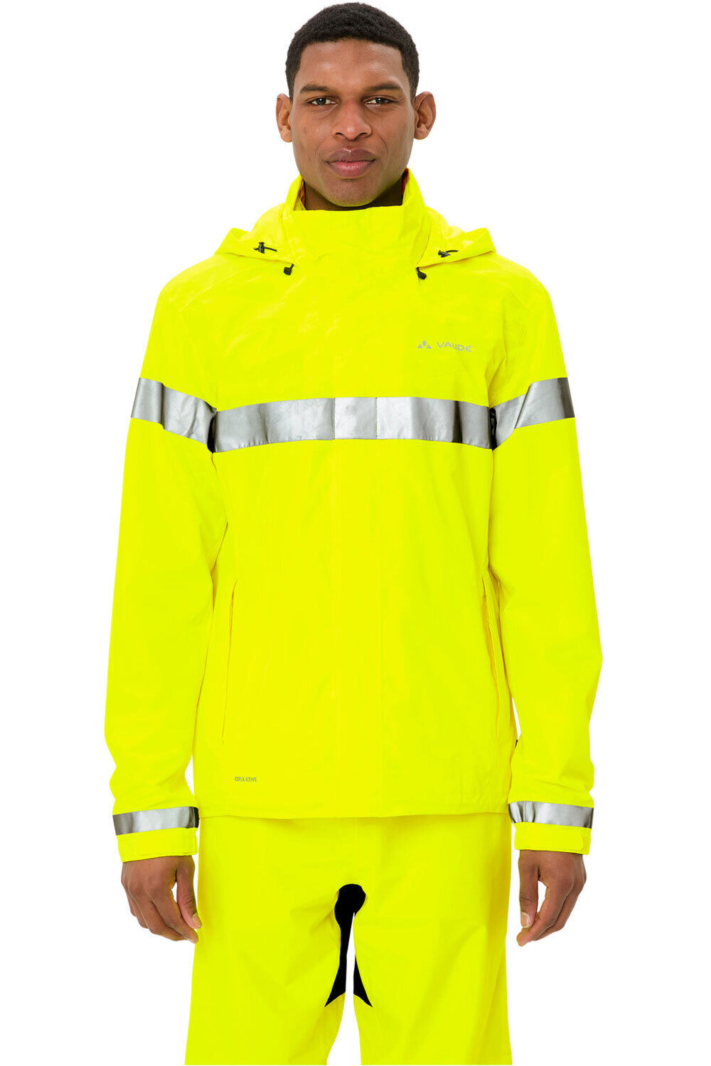 Vaude cortavientos ciclismo hombre Men's Luminum Rain Jacket vista frontal