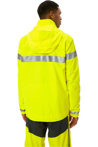 Vaude cortavientos ciclismo hombre Men's Luminum Rain Jacket vista trasera