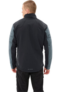 Vaude cortavientos ciclismo hombre Men's Minaki Jacket IV vista trasera