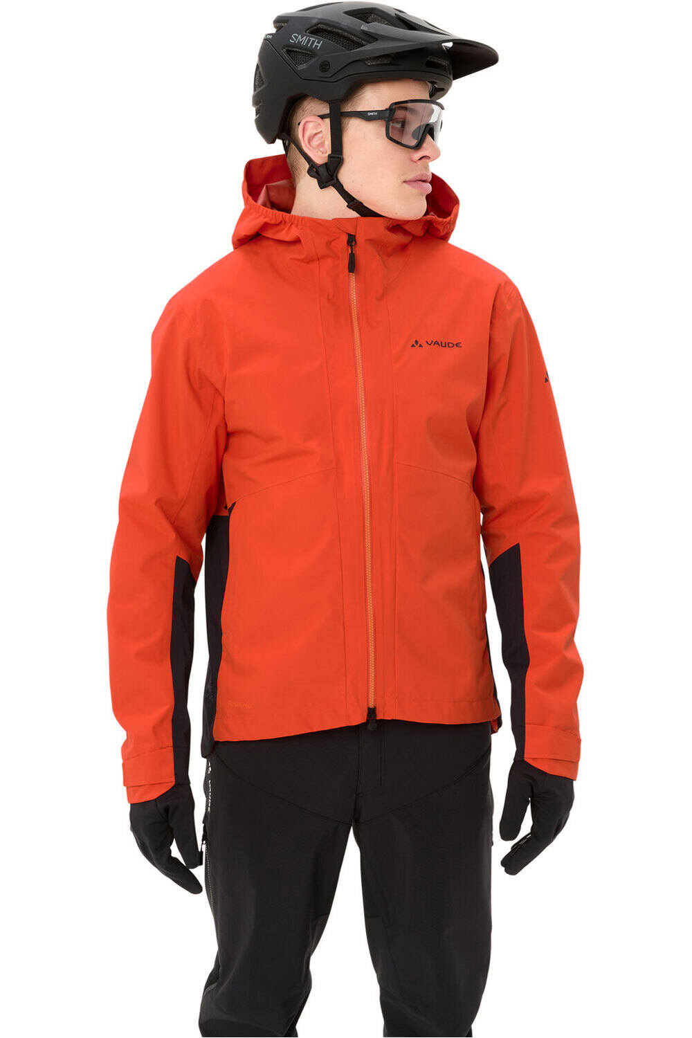 Vaude cortavientos ciclismo hombre Men's Moab Pro Rain Jacket vista detalle