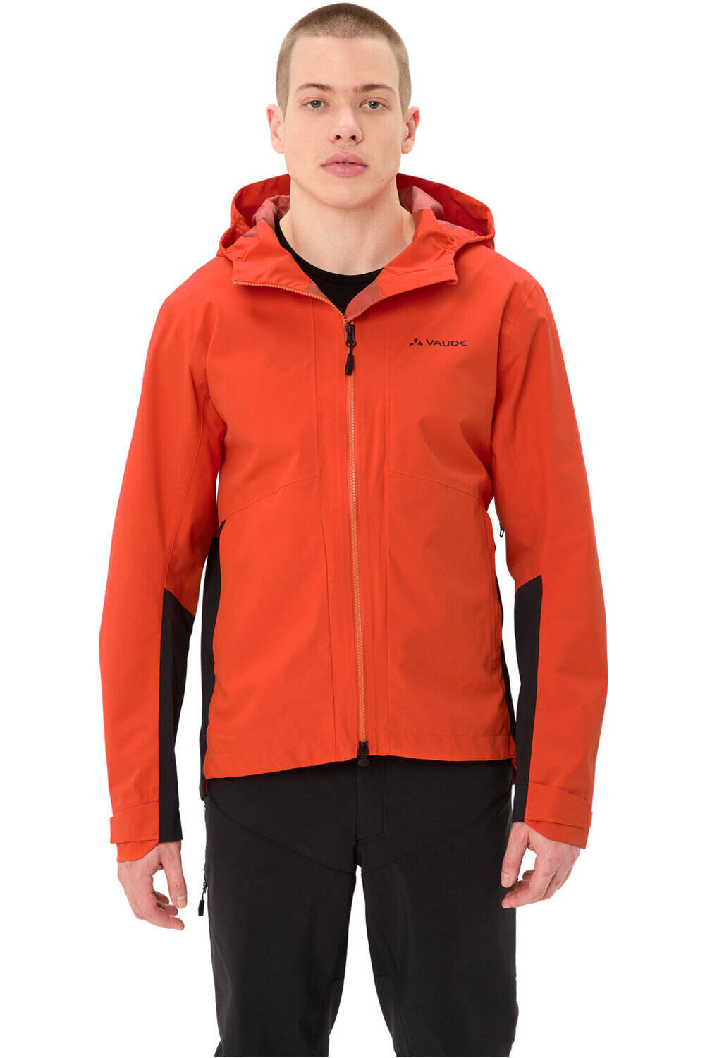 Vaude cortavientos ciclismo hombre Men's Moab Pro Rain Jacket vista frontal
