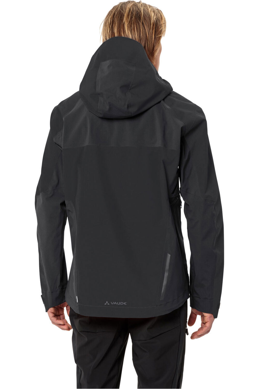 Vaude cortavientos ciclismo hombre Men's Moab Pro Rain Jacket vista trasera