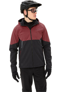 Vaude cortavientos ciclismo hombre Men's Qimsa Softshell Jacket vista detalle