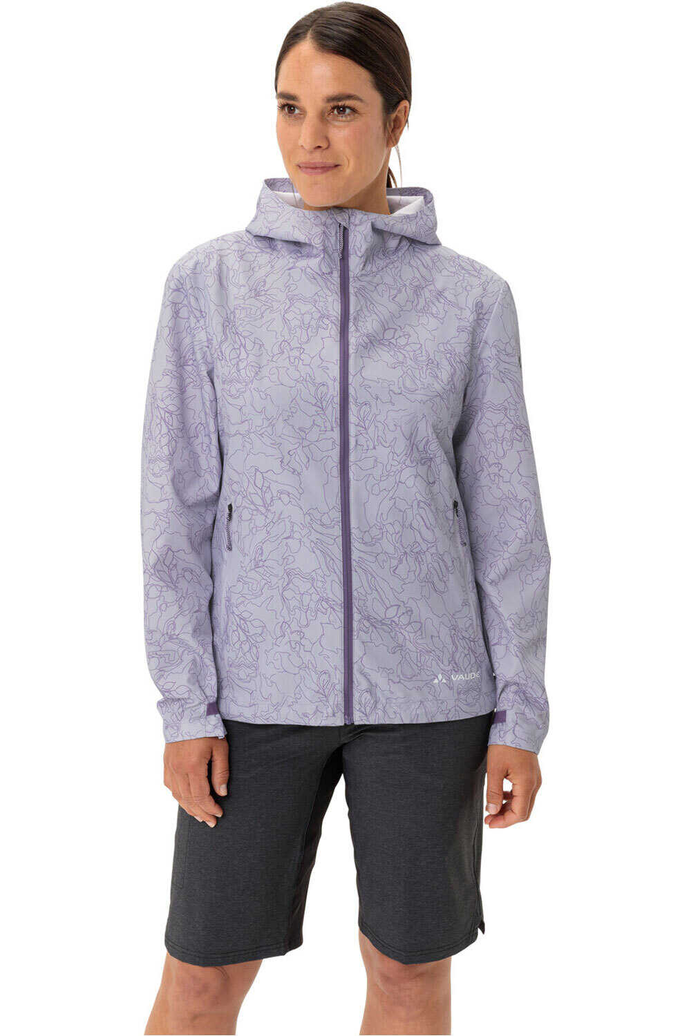Vaude cortavientos ciclismo mujer Women's Adlux Air Jacket vista frontal