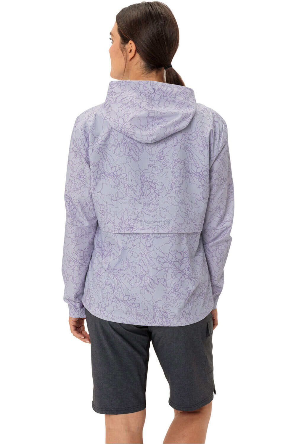 Vaude cortavientos ciclismo mujer Women's Adlux Air Jacket vista trasera