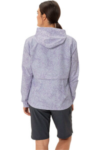 Vaude cortavientos ciclismo mujer Women's Adlux Air Jacket vista trasera