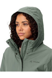 Vaude cortavientos ciclismo mujer Women's Cyclist padded Parka II 03